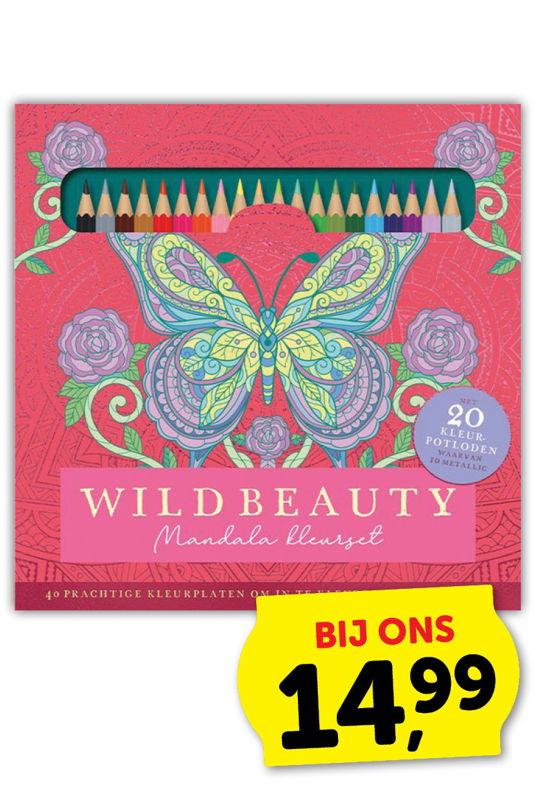 Wild beauty Mandala kleurset