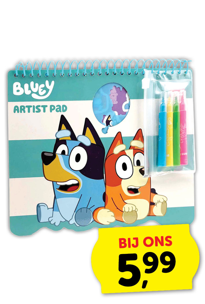 Bluey - Stencil block