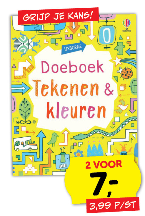 Doeboek Tekenen & kleuren