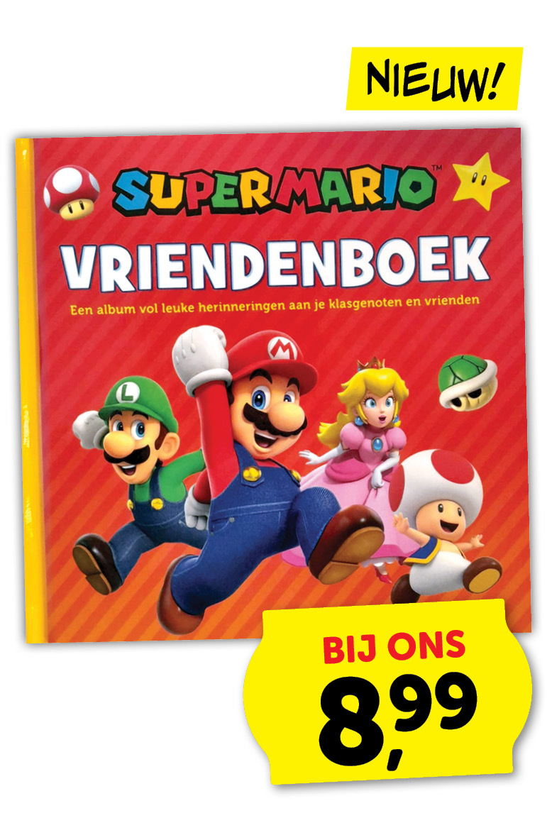 Mario vriendenboek