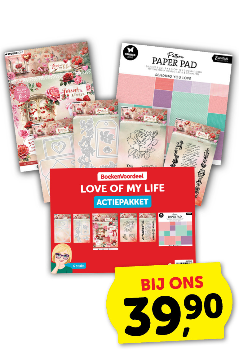 Actie pakket love of my life 6 delig