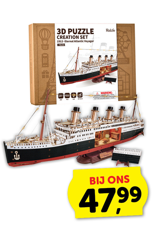 Robotime 1912 Eternal Atlantic Voyager TGL02