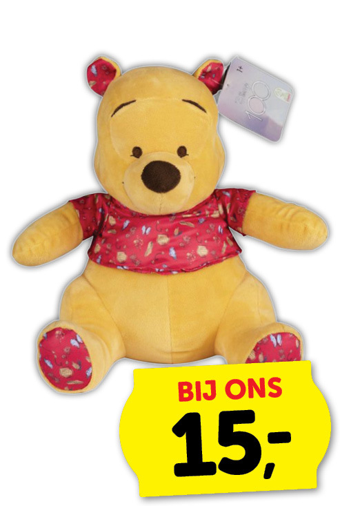 Disney Knuffel Winnie the Pooh met geluid