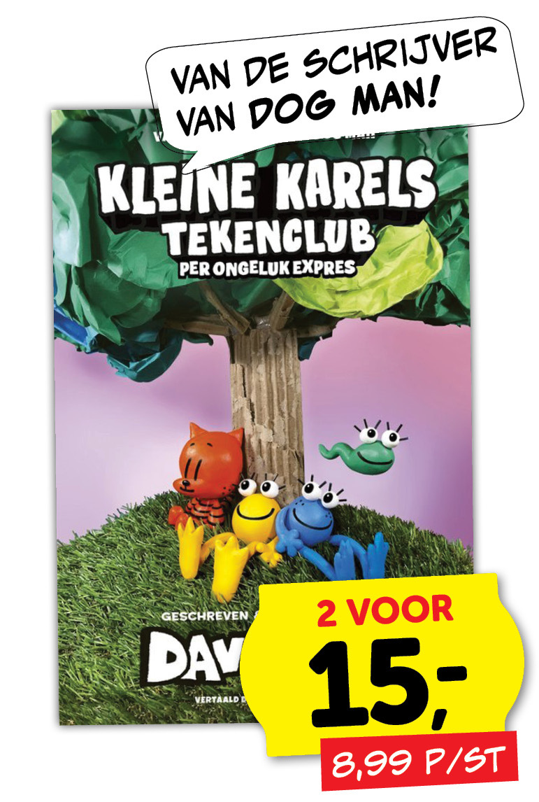 Kleine Karels tekeclub 3 - Per ongeluk expres
