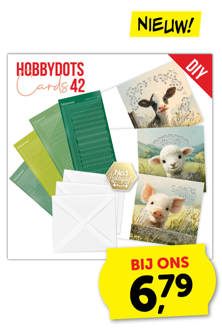 Hobbydots Cards 42 - Spring Animals
