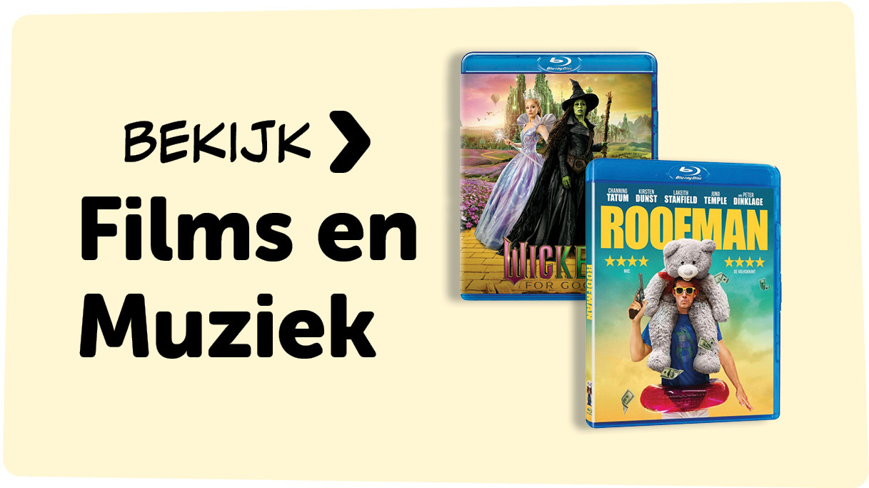 Bekijk alle nieuwe films en muziek