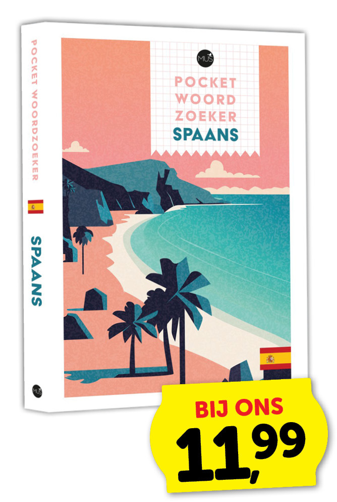 Pocket woordzoeker Spaans