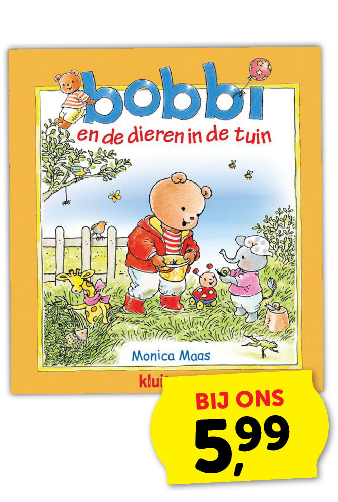 Bobbi en de dieren in de tuin
